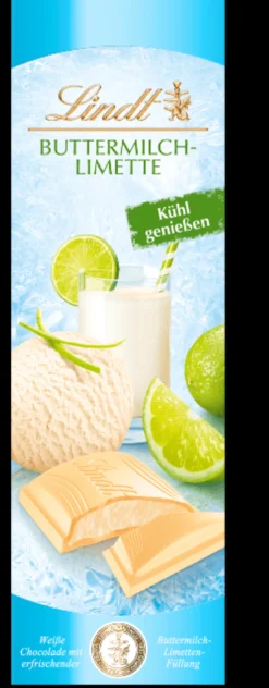 Clearance Buttermilch-Limette, 100g Tafeln|Frucht