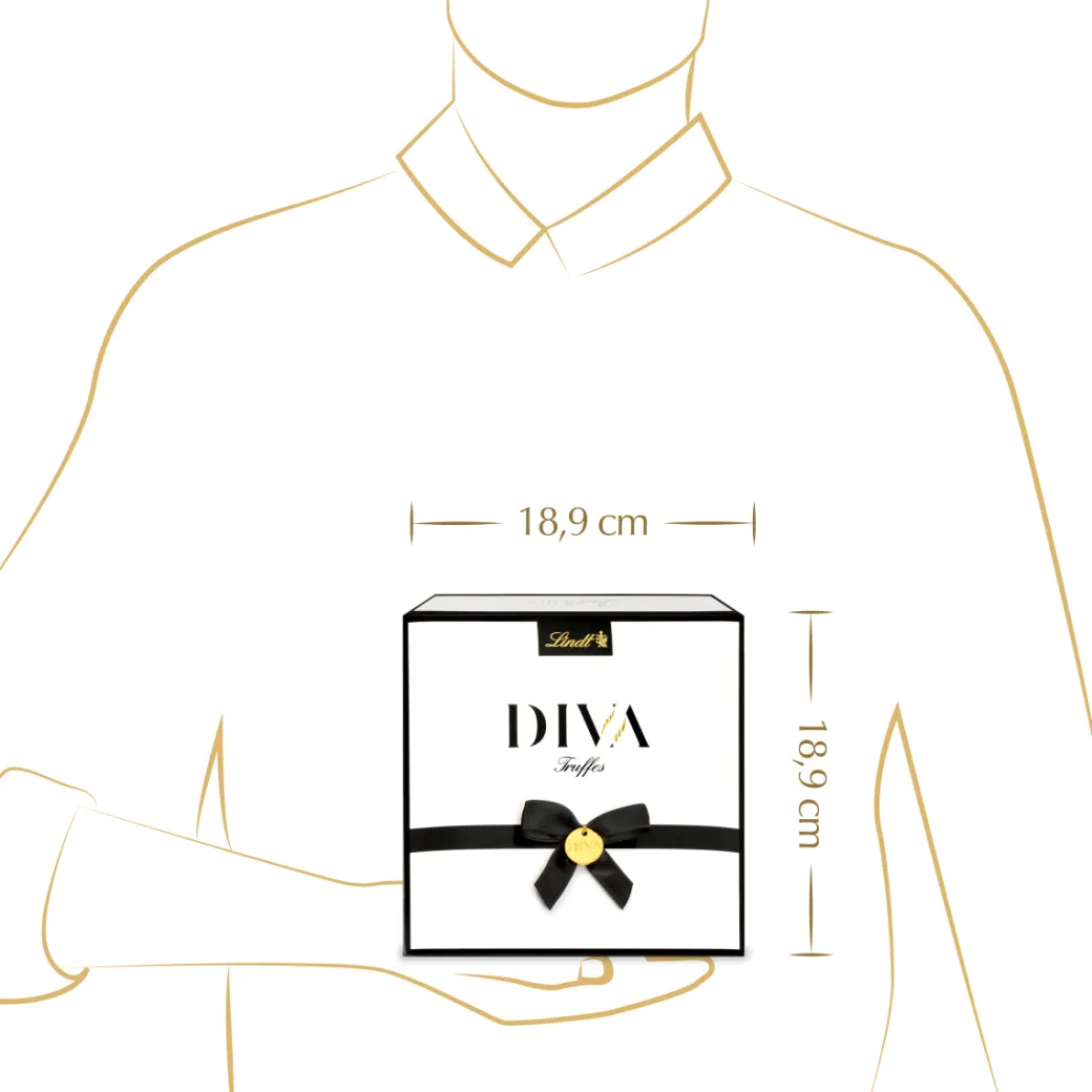 Sale DIVA Trüffel Collier Pralinengeschenk, 182g Mit Alkohol