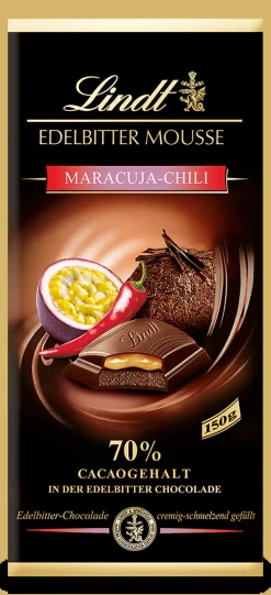 Fashion Edelbitter Mousse Maracuja-Chili, 150g Tafeln|Frucht