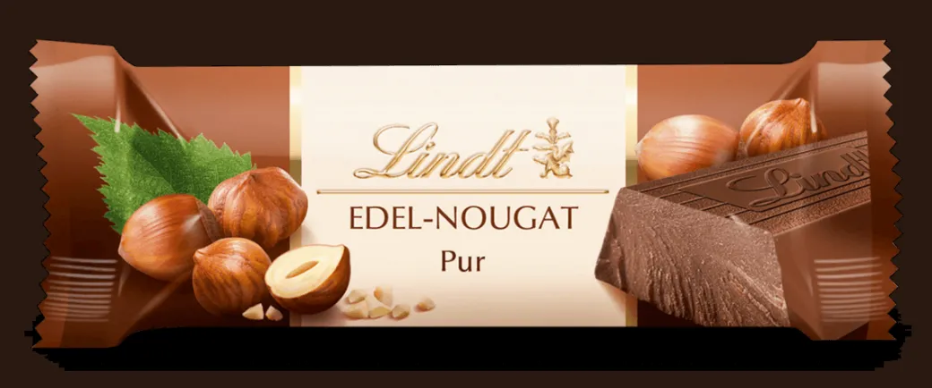 Hot Edel-Nougat-Riegel, 50g Sticks