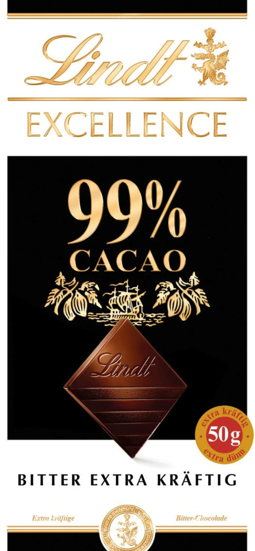 Hot EXCELLENCE 99%, 50g Tafeln|Dunkel