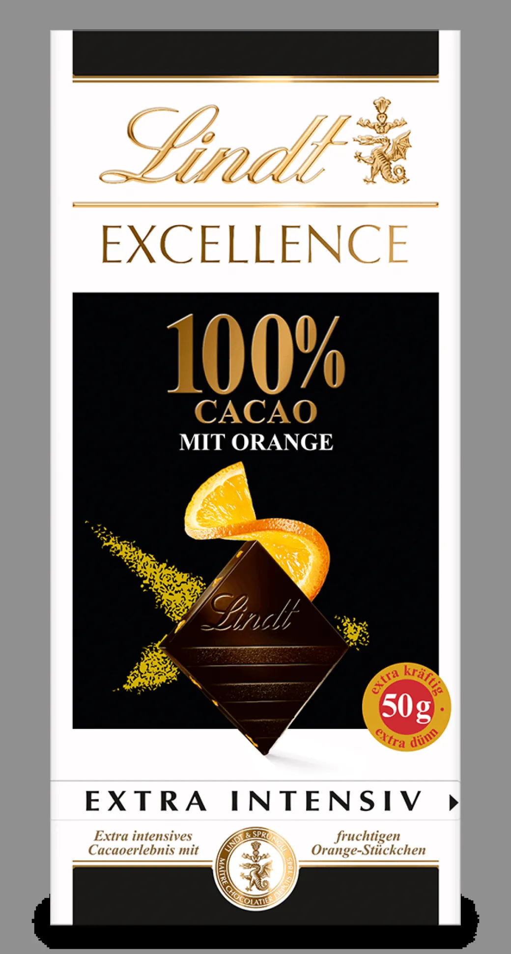 Clearance EXCELLENCE 100% Orange, 50g Tafeln|Frucht