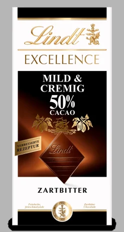 Fashion EXCELLENCE Mild & Cremig 50%, 100g Tafeln|Dunkel