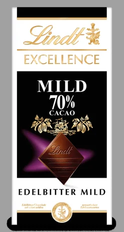 Online EXCELLENCE Mild 70%, 100g Tafeln|Vegan