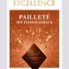 Clearance EXCELLENCE Pailleté mit feinem Gebäck, 100g Tafeln|Dunkel