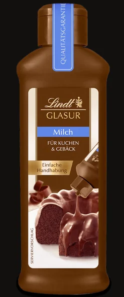 Outlet Glasur Vollmilch, 200g Vollmilch