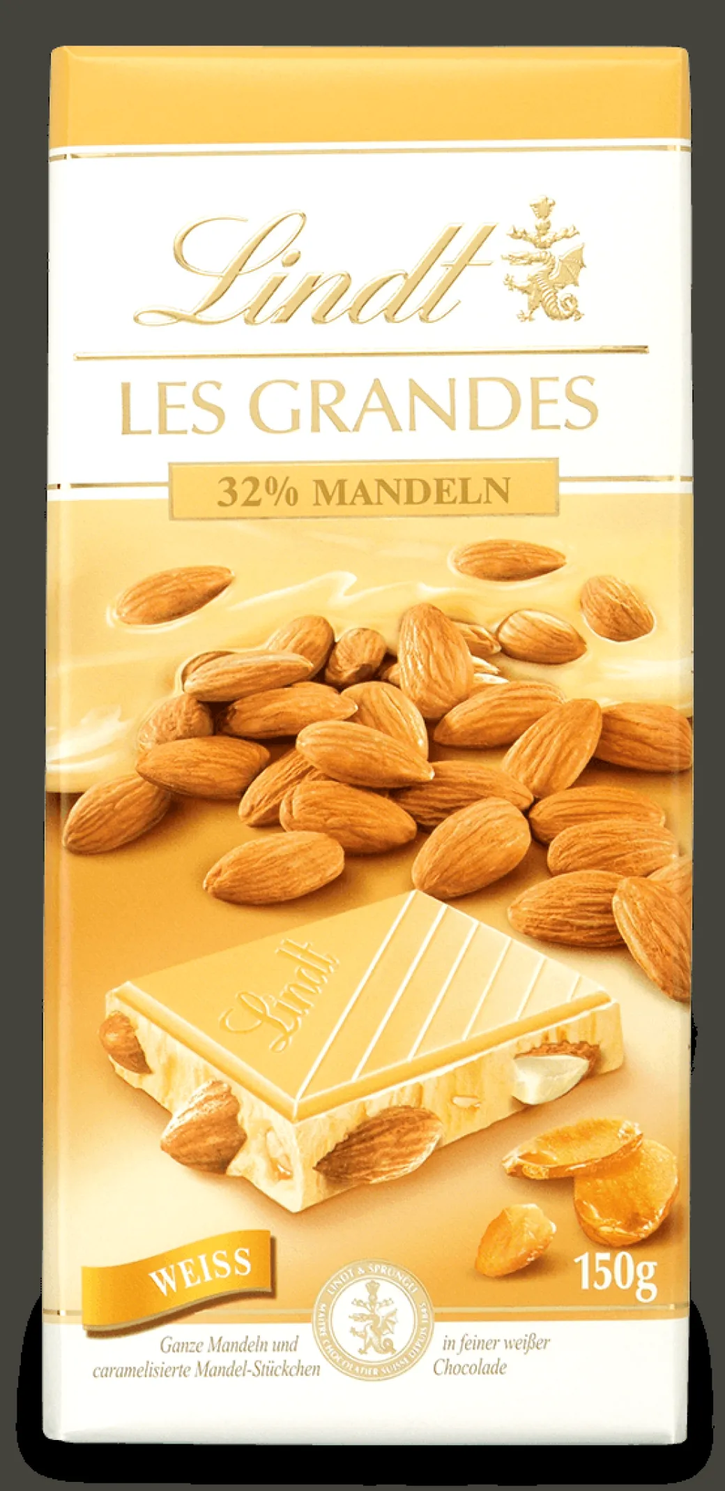 Best LES GRANDES Mandel Weiß, 150g Tafeln|Nuss