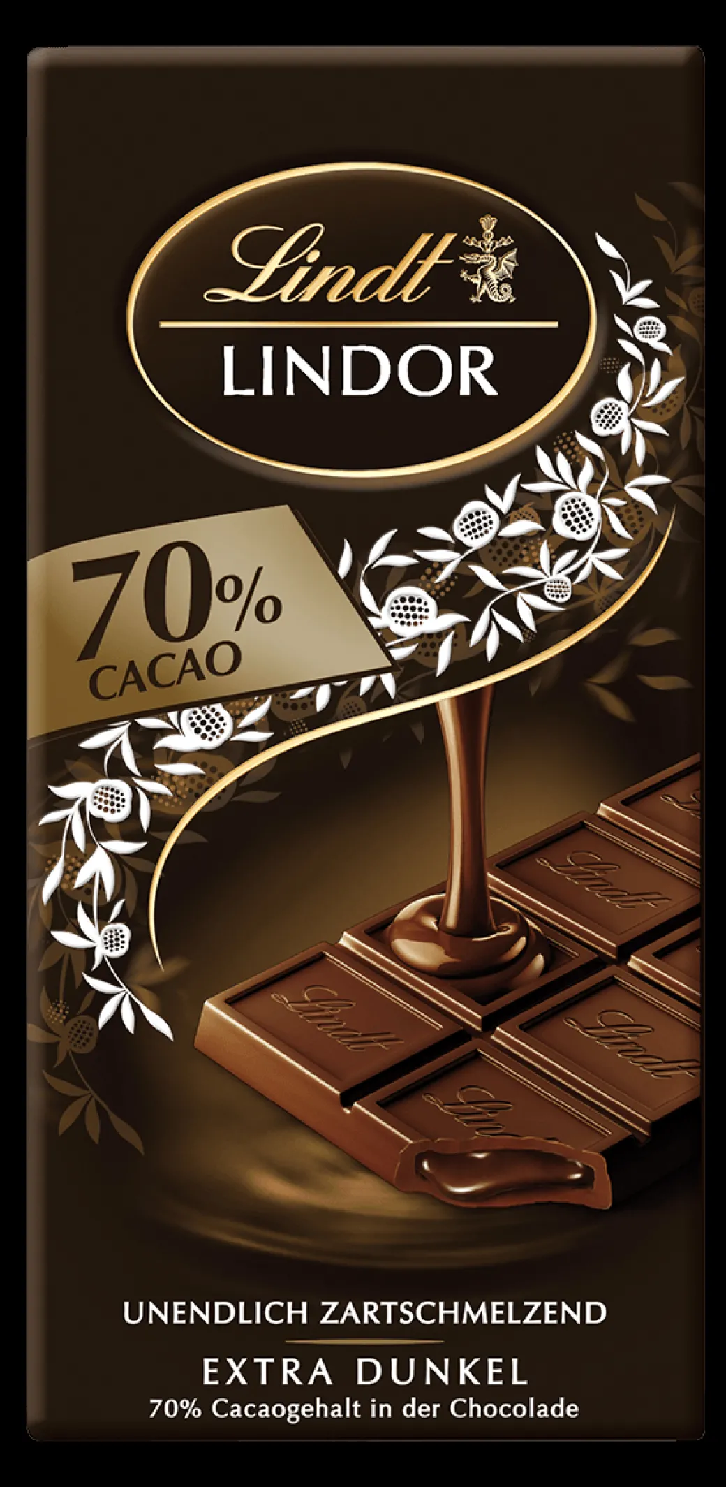 Clearance LINDOR Extra Dark 70%, 100g Tafeln|Dunkel