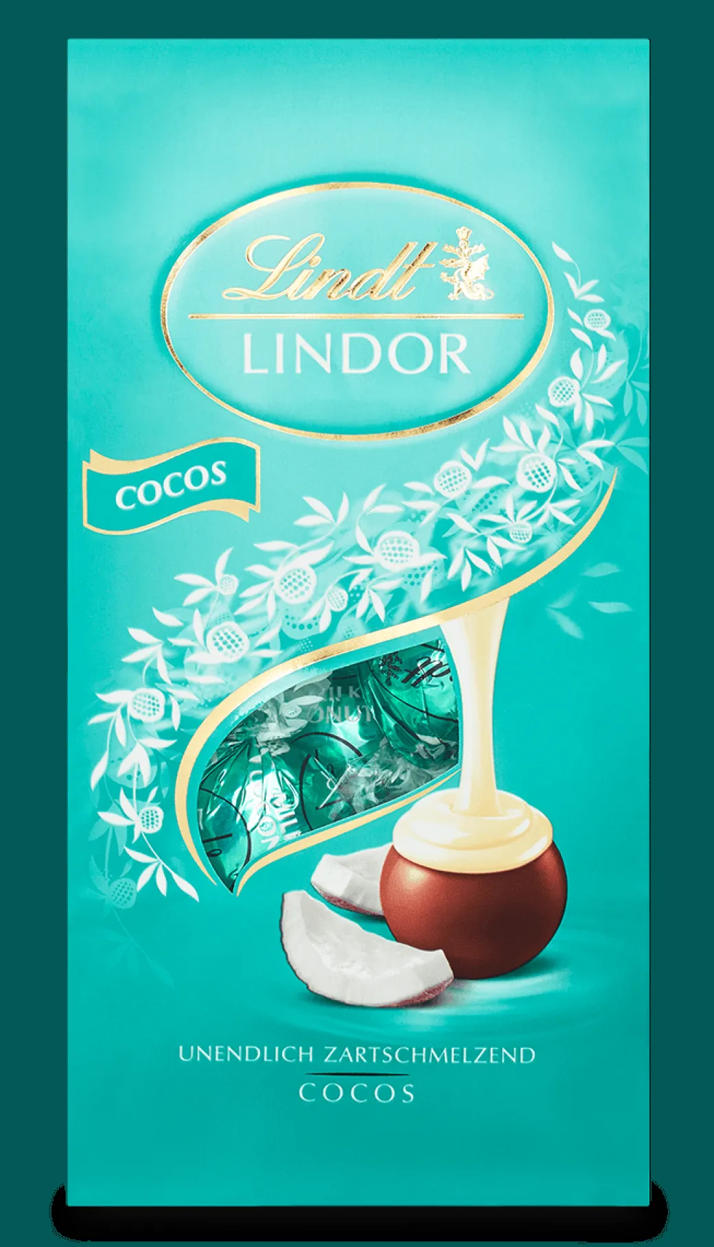 New LINDOR Kugel Beutel Cocos, 136g Beutel & Xl Beutel|Frucht