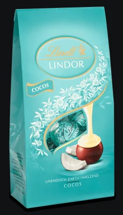 New LINDOR Kugel Beutel Cocos, 136g Beutel & Xl Beutel|Frucht