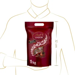 New LINDOR Kugel Beutel Double Chocolate, 1000g Beutel & Xl Beutel