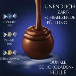 Fashion LINDOR Kugel Beutel Dunkle Mischung, 1000g Beutel & Xl Beutel