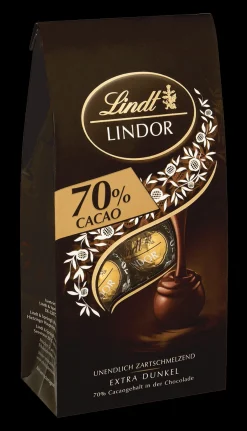 Hot LINDOR Kugel Beutel Extra Dark 70%, 136g Beutel & Xl Beutel|Dunkel