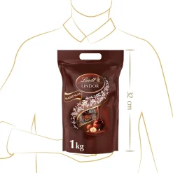 Discount LINDOR Kugel Beutel Haselnuss, 1000g Beutel & Xl Beutel|Nuss