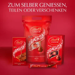 Fashion LINDOR Kugel Beutel Milch, 1000g Beutel & Xl Beutel
