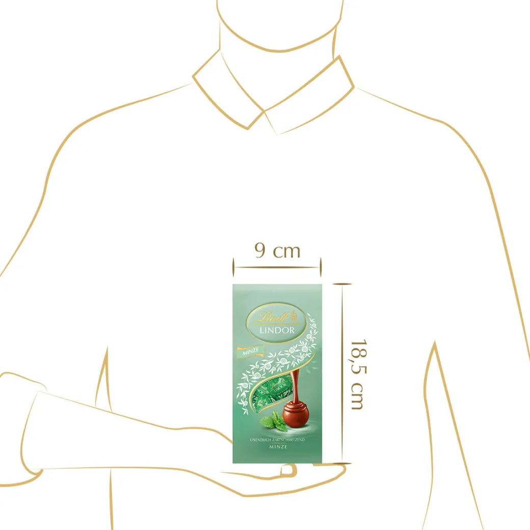 Clearance LINDOR Kugel Beutel Minze, 137g Beutel & Xl Beutel|Vollmilch
