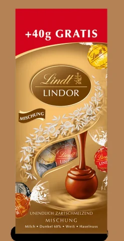 Clearance LINDOR Kugel Beutel Mischung, 150g Beutel & Xl Beutel