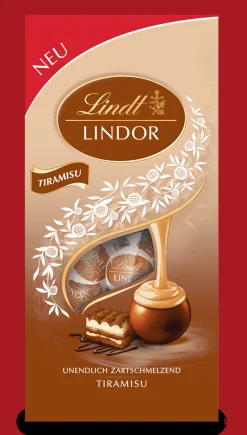 Discount LINDOR Kugel Beutel Tiramisu, 137g Beutel & Xl Beutel