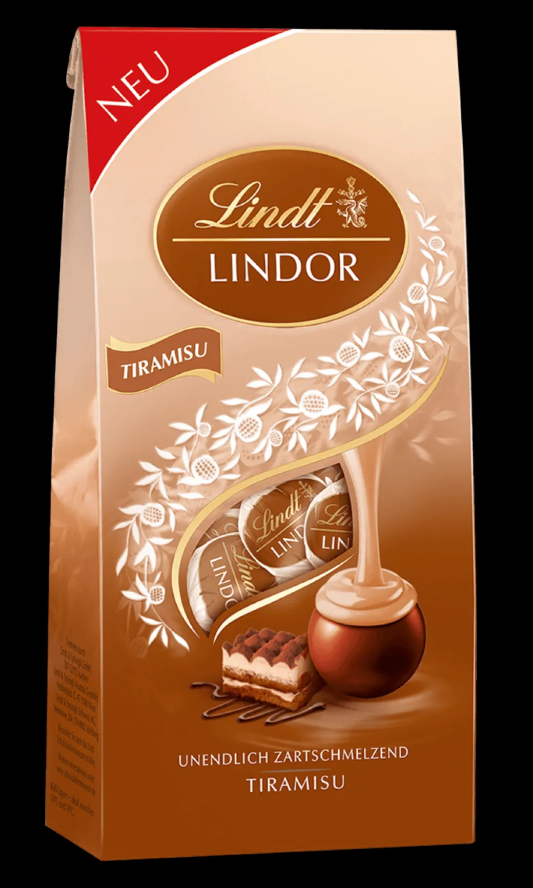 Discount LINDOR Kugel Beutel Tiramisu, 137g Beutel & Xl Beutel