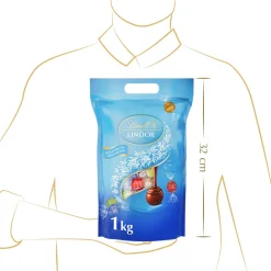 Sale LINDOR Kugel Beutel Vollmilch Mischung, 1000g Beutel & Xl Beutel