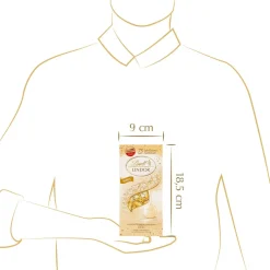 Outlet LINDOR Kugel Beutel Weiß, 75 Jahre Jubiläum, 136g Beutel & Xl Beutel|Weiß