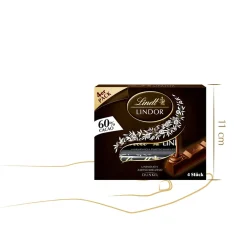 New LINDOR Stick Multipack 60%, 4 x 25g Dunkel