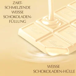 Clearance LINDOR Weiß, 100g Tafeln