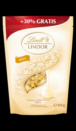 New LINDOR XL Kugel Beutel Weiß, 400g Weiß|Beutel & Xl Beutel