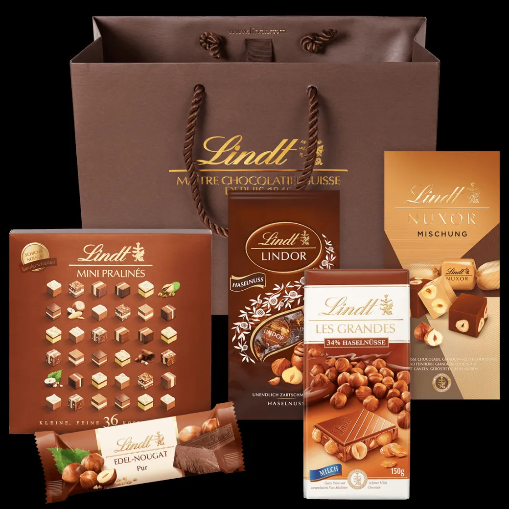 Discount Nuss-Edition Geschenkset, 605g Sticks|Tafeln
