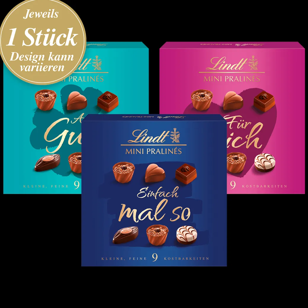 Outlet MINI PRALINÉS Botschaft, 44g Pralinés|Mit Alkohol