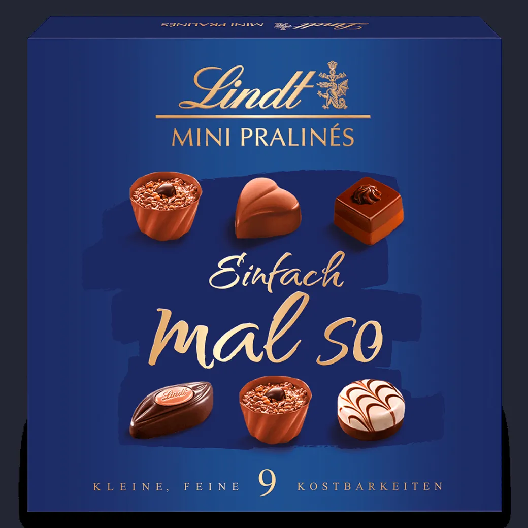 Outlet MINI PRALINÉS Botschaft, 44g Pralinés|Mit Alkohol