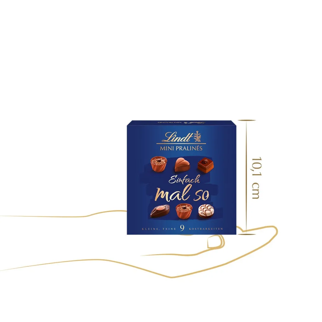 Outlet MINI PRALINÉS Botschaft, 44g Pralinés|Mit Alkohol