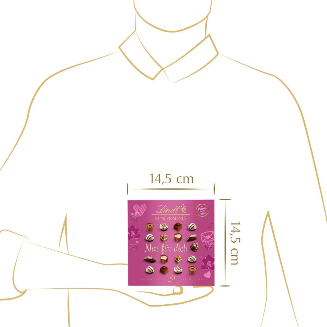 Best MINI PRALINÉS Emotional Rosa, 100g Pralinés