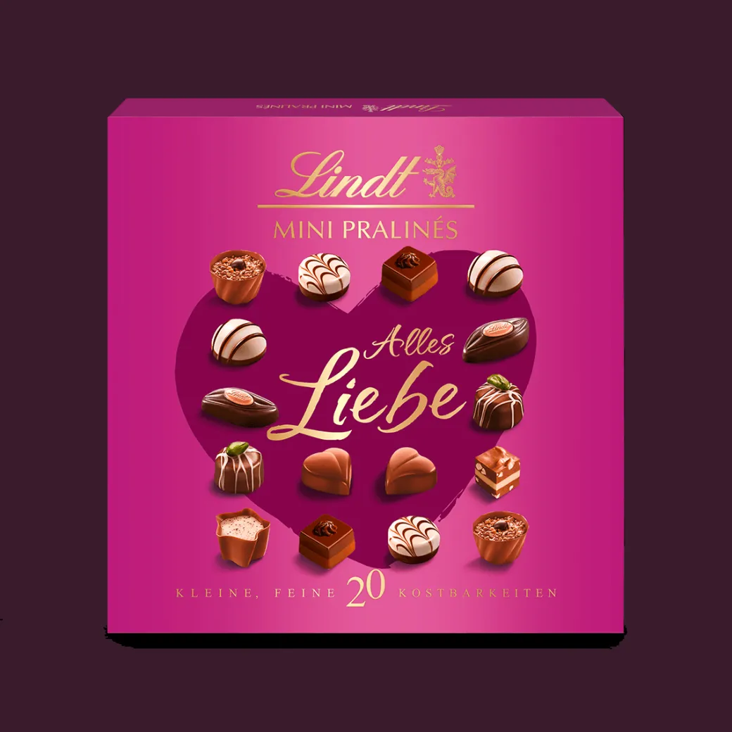 Best MINI PRALINÉS Emotionale Botschaften, 100g Pralinés