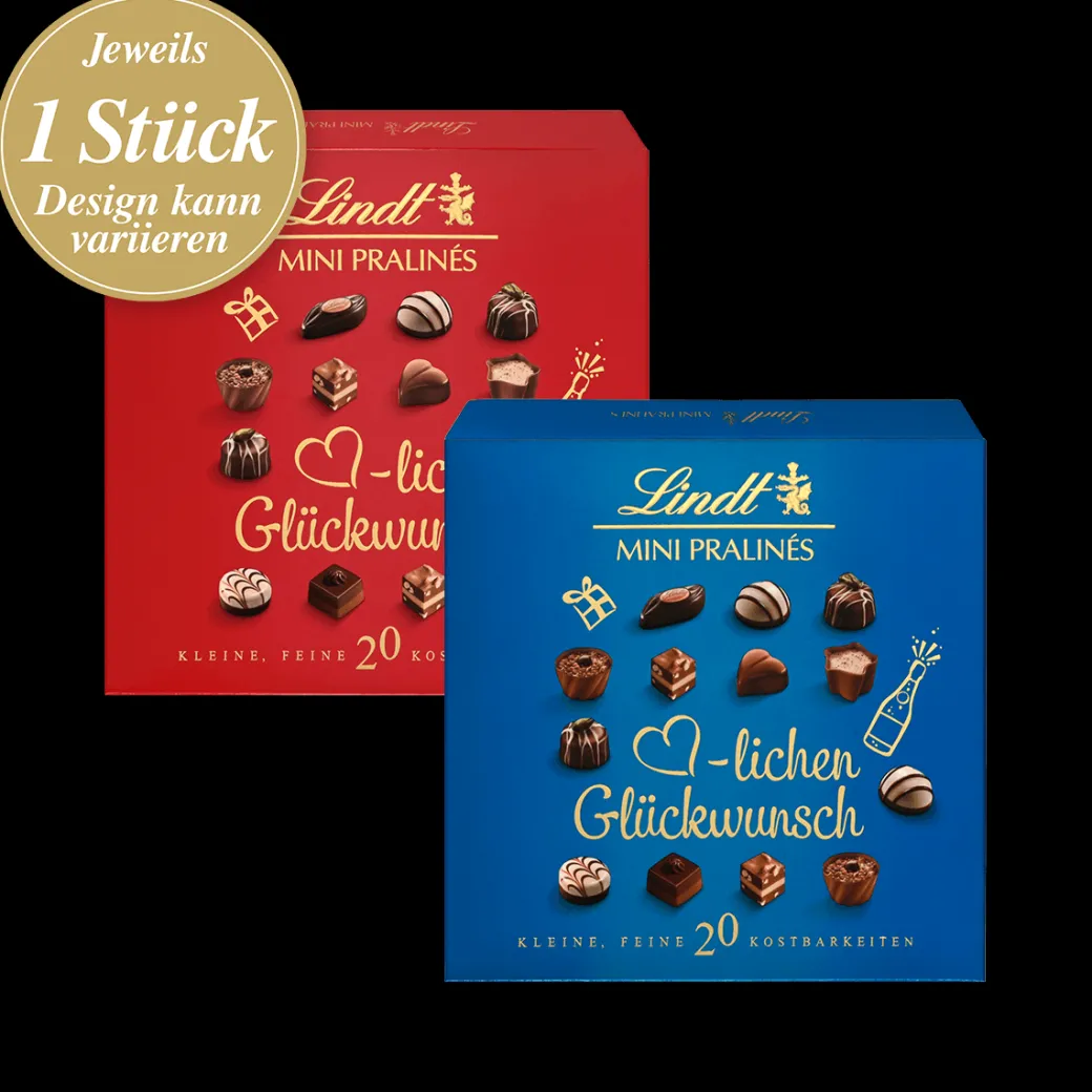 New MINI PRALINÉS Geburtstag, 100g Pralinés|Mit Alkohol