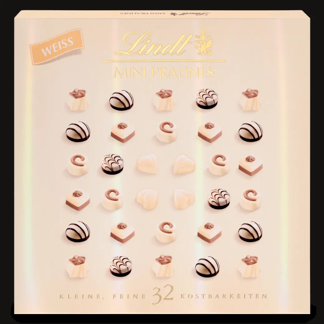 Outlet MINI PRALINÉS Weiß, 163g Pralinés|Weiß
