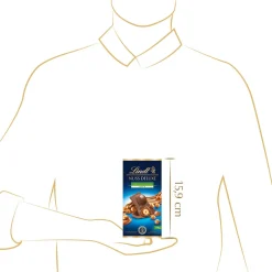 Discount Nuss Deluxe Vollmilch Haselnuss, 110g Tafeln|Nuss