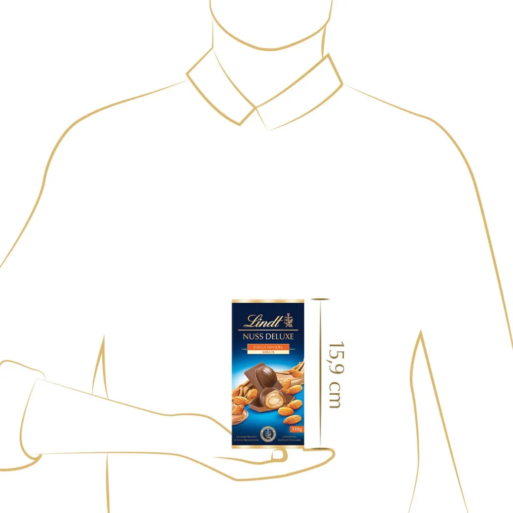 Sale Nuss Deluxe Vollmilch Mandel, 110g Tafeln|Nuss