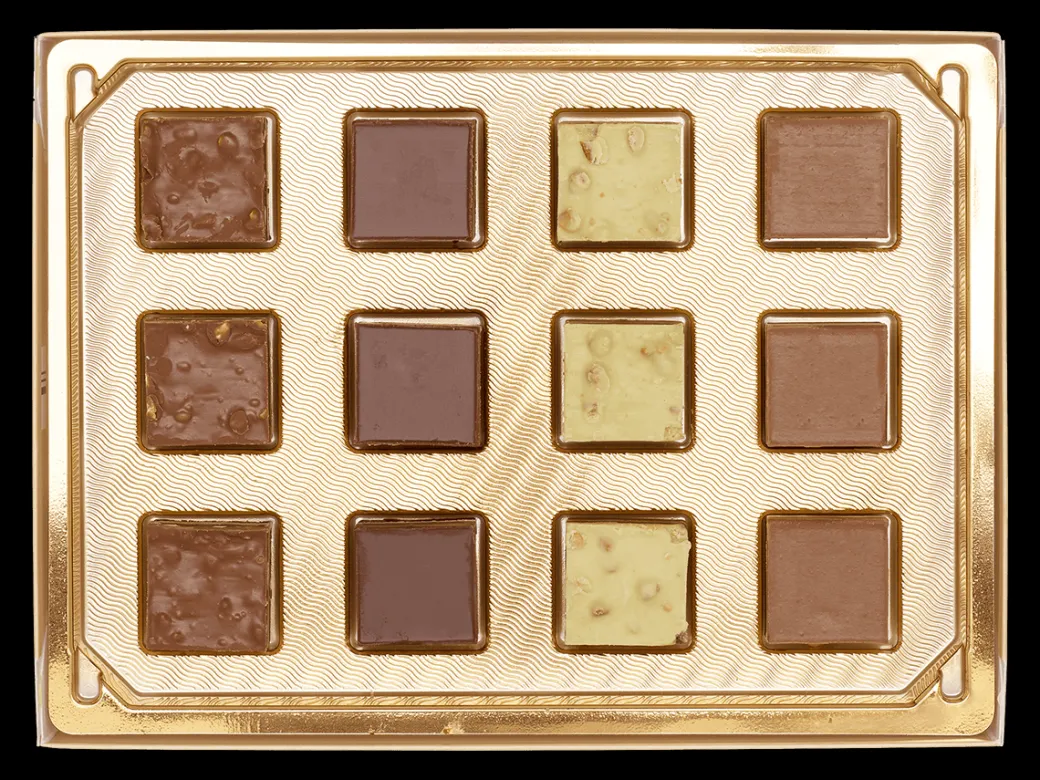 New Schicht-Nougat Pralinés, 125g Pralinés|Nuss